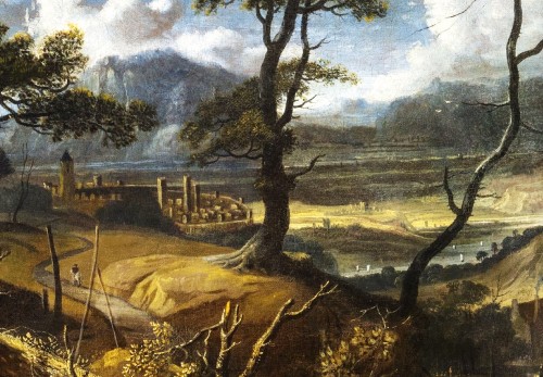 Jan Looten (1618 -1681) - Paysage boisé - Romano Ischia
